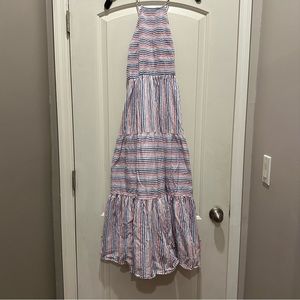 Zara multicolor halter summer dress M